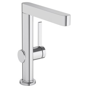 hansgrohe Finoris Einhebel-Waschtischarmatur 230 mit Schwenkauslauf und Push-Open Ablaufgarnitur