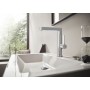 hansgrohe Finoris Einhebel-Waschtischarmatur 230 mit Schwenkauslauf und Push-Open Ablaufgarnitur