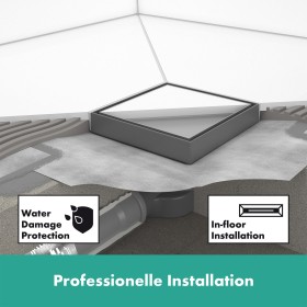 hansgrohe RainDrain Point Komplettset Punktablauf 10/10 cm rückseitig befliesbar