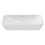 Duravit D-Neo Aufsatzbecken 60 cm, ohne Hahnloch, ohne Überlauf