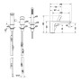 Duravit Wave 3-Loch Wannenarmatur