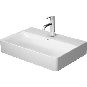 Lavabo Duravit DuraSquare Compact con 1 foro rubinetto, 60 x 40 cm