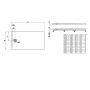 LAUFEN PRO Marbond Duschwanne 150 x 90 x 4,2 cm