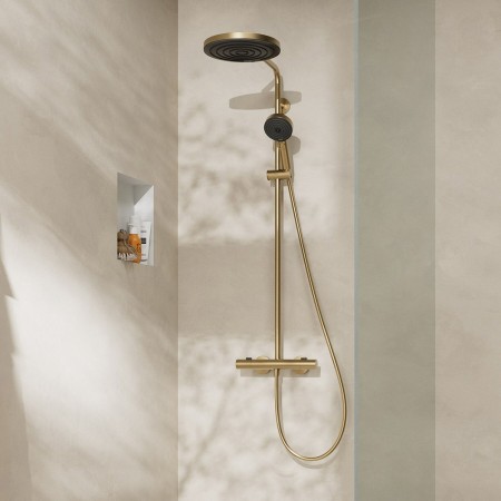 hansgrohe Pulsify S Puro Duschsystem 260 1 Strahlart, mit Ecostat Fine und Duschkopf 3 Strahlarten