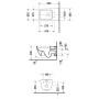 Duravit Happy D.2 Wand-WC Rimless barrierefrei