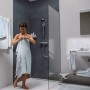 hansgrohe Ecostat Fine Duschthermostat Aufputz mit Temperaturbegrenzer