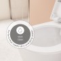 VitrA Options Nest Wand-WC VitrAflush 2.0 mit Bidetfunktion und Armatur