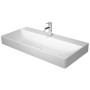 Duravit DuraSquare Waschtisch mit 1 Hahnloch, 100 x 47 cm