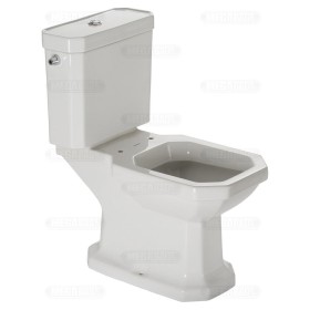 Combinazione WC a pavimento Duravit 1930 con scarico a pavimento