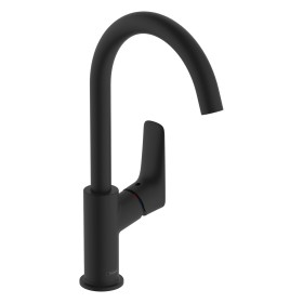 Mitigeur de lavabo monotrou hansgrohe Logis 210 avec bec pivotant
