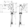 hansgrohe Talis E Einhebel-Waschtischmischer 150 mit Zugstangen-Ablaufgarnitur