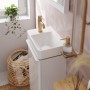 hansgrohe Xelu Q Handwaschbecken mit Ablage links 36 x 25 cm