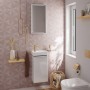 hansgrohe Xelu Q Handwaschbecken mit Ablage links 36 x 25 cm