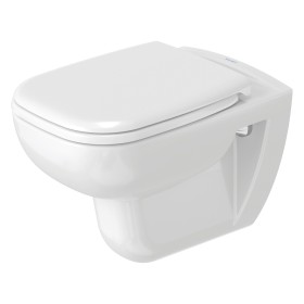 Duravit D-Code Rimless WC suspendu à chasse d'eau profonde