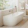 LAUFEN MEDA Vorwand-Badewanne 180 x 80 cm mit Schürze