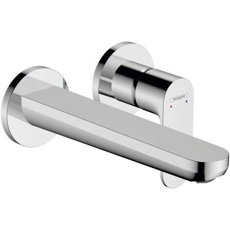 hansgrohe Rebris S Einhebel-Waschtischarmatur Unterputz für Wandmontage mit Auslauf 20 cm