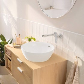 hansgrohe Rebris S Einhebel-Waschtischarmatur Unterputz für Wandmontage mit Auslauf 20 cm