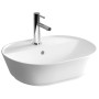 VitrA Options Geo Aufsatzwaschtisch 54,5 x 43 cm mit Überlaufloch