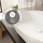 VitrA Options Geo Aufsatzwaschtisch 54,5 x 43 cm mit Überlaufloch