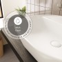 VitrA Options Geo Aufsatzwaschtisch 54,5 x 43 cm mit Überlaufloch