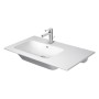 Duravit ME by Starck Möbelwaschtisch mit 1 Hahnloch 83 x 49 cm