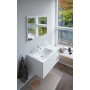 Duravit ME by Starck Möbelwaschtisch mit 1 Hahnloch 83 x 49 cm