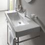 LAUFEN PRO S Waschtisch 105 cm, unterbaufähig mit Hahnloch und Überlauf