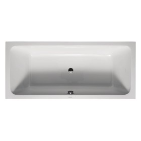 Duravit D-Code Rechteck-Badewanne 180 x 80 cm mit Mittelablauf