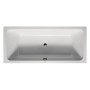 Duravit D-Code Rechteck-Badewanne 180 x 80 cm mit Mittelablauf
