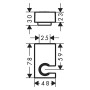 hansgrohe Brausehalter Porter E