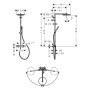 hansgrohe Pulsify S Puro Duschsystem 260 1 Strahlart wassersparend, mit Ecostat Fine