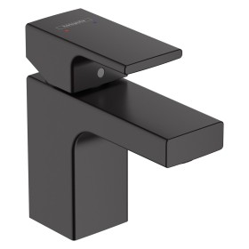 hansgrohe Vernis Shape Waschtischarmatur 70 mit Zugstangen-Ablaufgarnitur