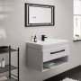 hansgrohe Vernis Shape Waschtischarmatur 70 mit Zugstangen-Ablaufgarnitur