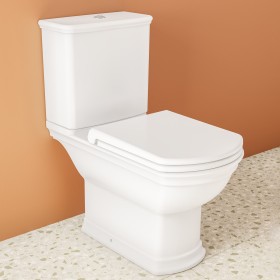 VitrA Valarte Stand-WC, Tiefspüler ohne Spülrand
