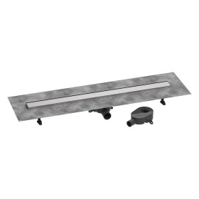hansgrohe RainDrain Go Komplettset Duschrinne 1000 rückseitig befliesbar für Standard-/flache Installation