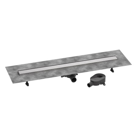 hansgrohe RainDrain Go Komplettset Duschrinne 1000 rückseitig befliesbar für Standard-/flache Installation