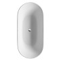 Duravit Luv Badewanne freistehend 160 x 75 cm, mit Überlauf