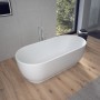 Duravit Luv Badewanne freistehend 160 x 75 cm, mit Überlauf