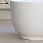 Duravit Luv Badewanne freistehend 160 x 75 cm, mit Überlauf