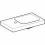 Geberit iCon Light Handwaschbecken 53 cm mit Ablagefläche und Hahnloch links