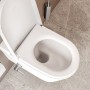 VitrA Options Nest Wand-WC VitrAflush 2.0 mit Bidetfunktion und Thermostat-Armatur