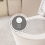 VitrA Options Nest Wand-WC VitrAflush 2.0 mit Bidetfunktion und Thermostat-Armatur