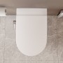 VitrA Options Nest Wand-WC VitrAflush 2.0 mit Bidetfunktion und Thermostat-Armatur