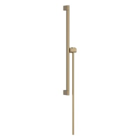 hansgrohe Unica S Puro Brausenstange 65 cm mit Easy Slide Duschkopfhalter und Duschschlauch 160 cm