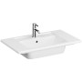 VitrA Integra Möbelwaschtisch 80 cm, mit Überlaufloch, 1 Hahnloch mittig