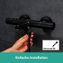 hansgrohe Ecostat Fine Wannenthermostat Aufputz