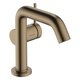 hansgrohe Tecturis S Einhebel-Waschtischarmatur 110 Fine CoolStart wassersparend+ mit Push-Open Ablaufgarnitur