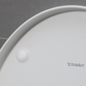 Copriwater Duravit No. 1 per WC sospeso, con chiusura rallentata