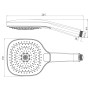 Villeroy & Boch Infinity Showers Handbrause eckig