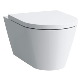 LAUFEN Kartell Wand WC PACK mit Tiefspüler spülrandlos, WC Sitz inkl. Absenkautomatik, EasyFit
